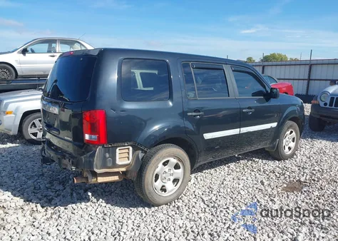 2013 Honda Pilot Lx из США, поврежденный, VIN 5FNYF4H28DB016193